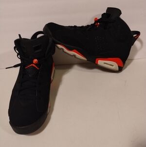 Nike Air Jordan 6 VI Retro Infrared Black Red 2019 384664-060 Size 12 XI IV I IX